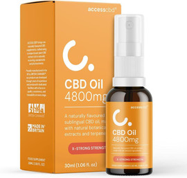 Access CBD Oil Natural 4800mg - 30ml