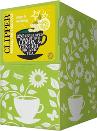 Clipper Organic Infusion Lemon & Ginger - 250 Envelopes