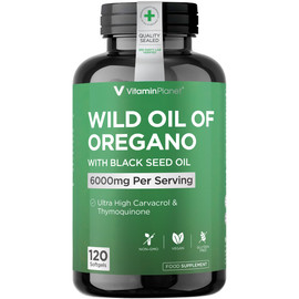 Vitamin Planet 6000mg Wild Oil Of Oregano Oil - 120 Softgels