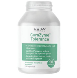 Cura CuraZyme Tolerance Vegan Enzyme Blend - 90 Capsules