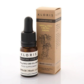 Kloris CBD Oil Drops 1000mg (10%) - 10ml