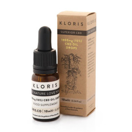 Kloris CBD Oil Drops 1000mg (10%) - 10ml