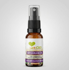 Love CBD 800mg Entourage Oil - 20ml