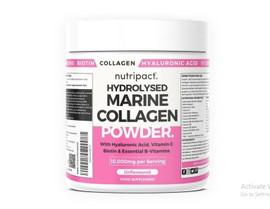 Nutripact Marine Collagen Powder Hyaluronic Acid & Vitamins - 300g