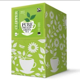 Clipper Fairtrade Organic Green Tea - 250 Envelopes