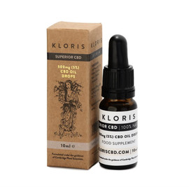 Kloris 500mg 5% CBD Oil Drops - 10ml