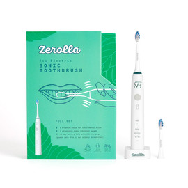 Zerolla Eco Electric Sonic Toothbrush Full Set with USB Charger