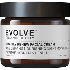Evolve Organic Beauty Nightly Renew Facial Cream - 60ml