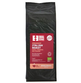 Equal Exchange Organic Italian Roast Coffee Beans - 1kg