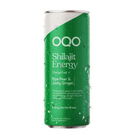 OQO Sparkling Pure Shilajit & Ashwagandha Pear Ginger - 250ml