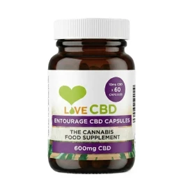 Love CBD Entourage 600mg - 60 Capsules
