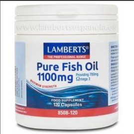 Lamberts Pure Fish Oil 1100mg - 120 Capsules