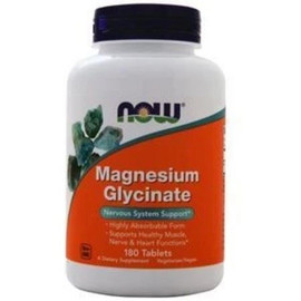 Now Foods Magnesium Glycinate - 180 Tabs