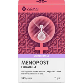 AGAN MENOPOST Formula Menopause Support - 30 Capsules