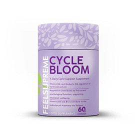 Feel Supreme Cycle Bloom Clinically Proven PMS Support - 60 Caps