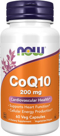 Now Foods CoQ10 200mg - 60 Vcaps