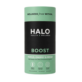 Halo Health and Beauty BOOST Daily Energy Focus & Immune Support - 90 Capsules