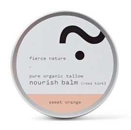 Fierce Nature Pure Organic Tallow Nourish Balm Rose Tint - 100g
