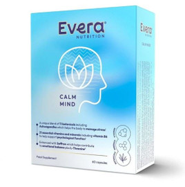 Evera Nutrition Calm Mind Vegetarian Supplement - 60 Capsules