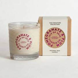 Isle of Skye Pomegranate & Plum Natural Wax Candle - 1unit