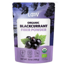 Loov Organic Wild Blackcurrant High Fiber Powder - 100g