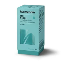 The Herbtender Organic Zen Drops - 30ml