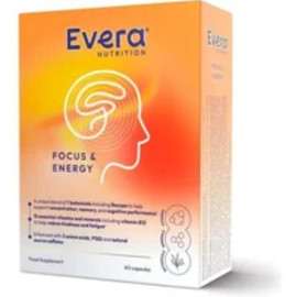 Evera Nutrition Focus & Energy - 60 Capsules