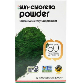 Sun Chlorella A Powder - Pack of 10 (3g each)