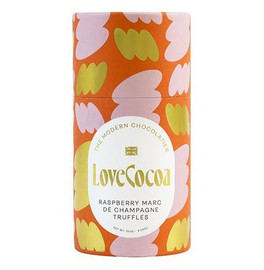 Love Cocoa Raspberry Marc de Champagne Tube - 150g