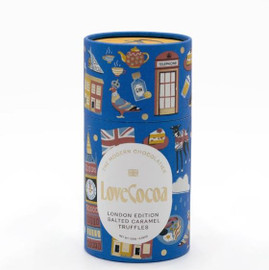 Love Cocoa Salted Caramel Truffle Tube (London) - 150g