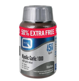 Quest Kyolic Garlic 1000mg (50% Extra Free) - 30+15 Tablets