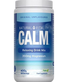 Natural Vitality Calm Relaxing Drink Mix Unflavoured - 400g