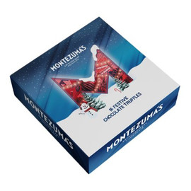 Montezumas Chocolate 16 Festive Chocolate Truffles Tin - 1 Box