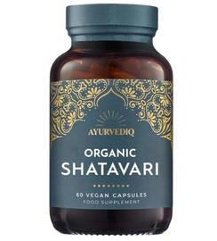 Ayurvediq Wellness Organic Shatavari Caps - 60 Caps