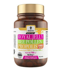 Bee and You Royal Jelly Bee Pollen Propolis Chewable Kids Tablets - 60 Tablets
