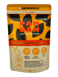 Pamban Chai & Coffee House Stir & Drink Turmeric Latte - 100g