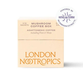 London Nootropics Lion's Mane Mushroom & Cordyceps Coffee Blends - 12 Sachets