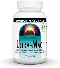 Wellness Formula Ultra-Mag 5in1 Bioavailable Magnesium - 60 Tablets