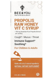 Bee and You Anatolian Propolis Raw Honey Syrup - 150ml