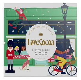 Love Cocoa Festive 9 Piece Selection Box - 95g