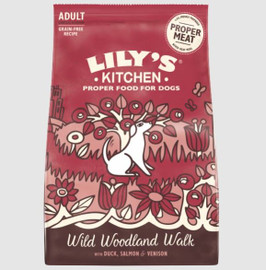Lilys Kitchen Duck Salmon & Venison Dry Food - 1kg