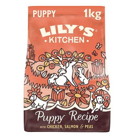 Lilys Kitchen Chicken & Salmon Puppy Dry Food - 1kg