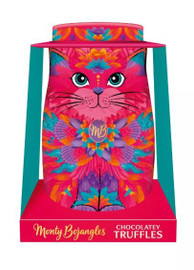 Monty Bojangles Sunset Samba Cat Tin Gift with Choccy Scoffy Dusted Truffles - 135g
