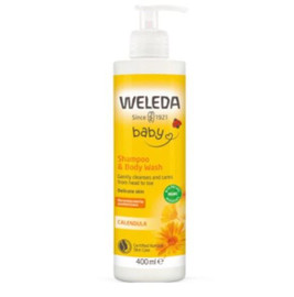 Weleda Calendula Shampoo & Body Wash - 400ml