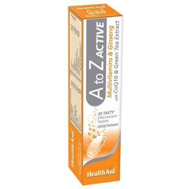HealthAid A to Z Active Effervescent Tablets - 20 Tablets