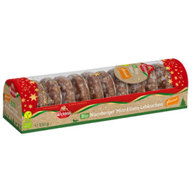Wicklein Organic Sugar Glazed Mini-Elisen-Lebkuchen - 150g