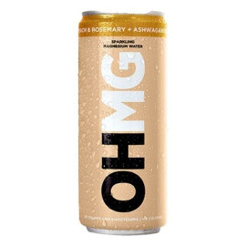 OHMG Peach & Rosemary + Ashwagandha Sparkling Water - 330ml
