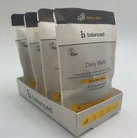 Retail Support Balanced Refill Pouch Shelf Tray (Fits 4 Units) - 1 Unit
