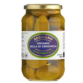 Seggiano Organic Bella Di Cerignola Olives - 350g