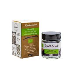 Vanilla Bazaar Organic Madagascan 100% Pure Vanilla Powder - 20g